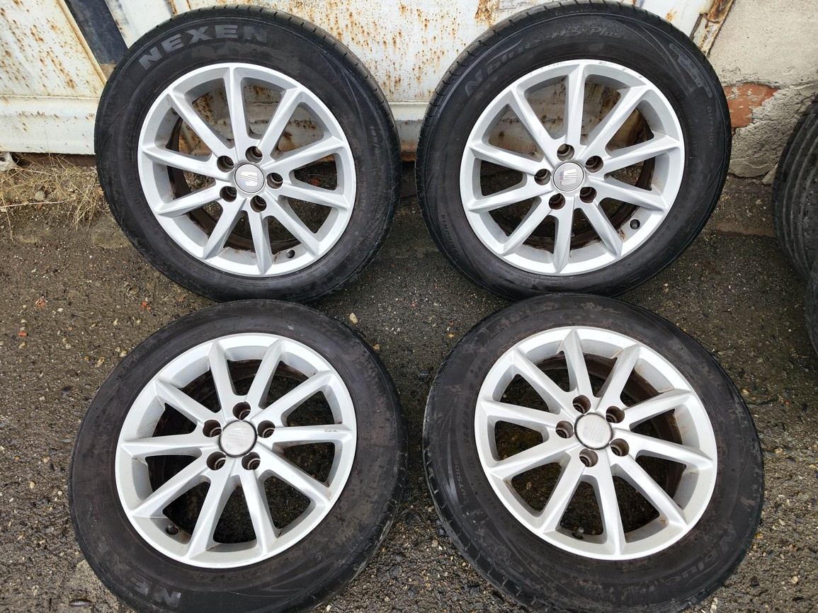 15"letní alu sada 5x100 origo Seat Ibiza 4 Fabia Rapid Polo