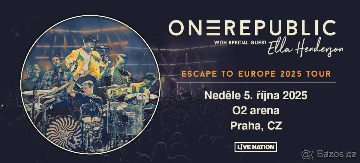 OneRepublic - Praha O2 Arena