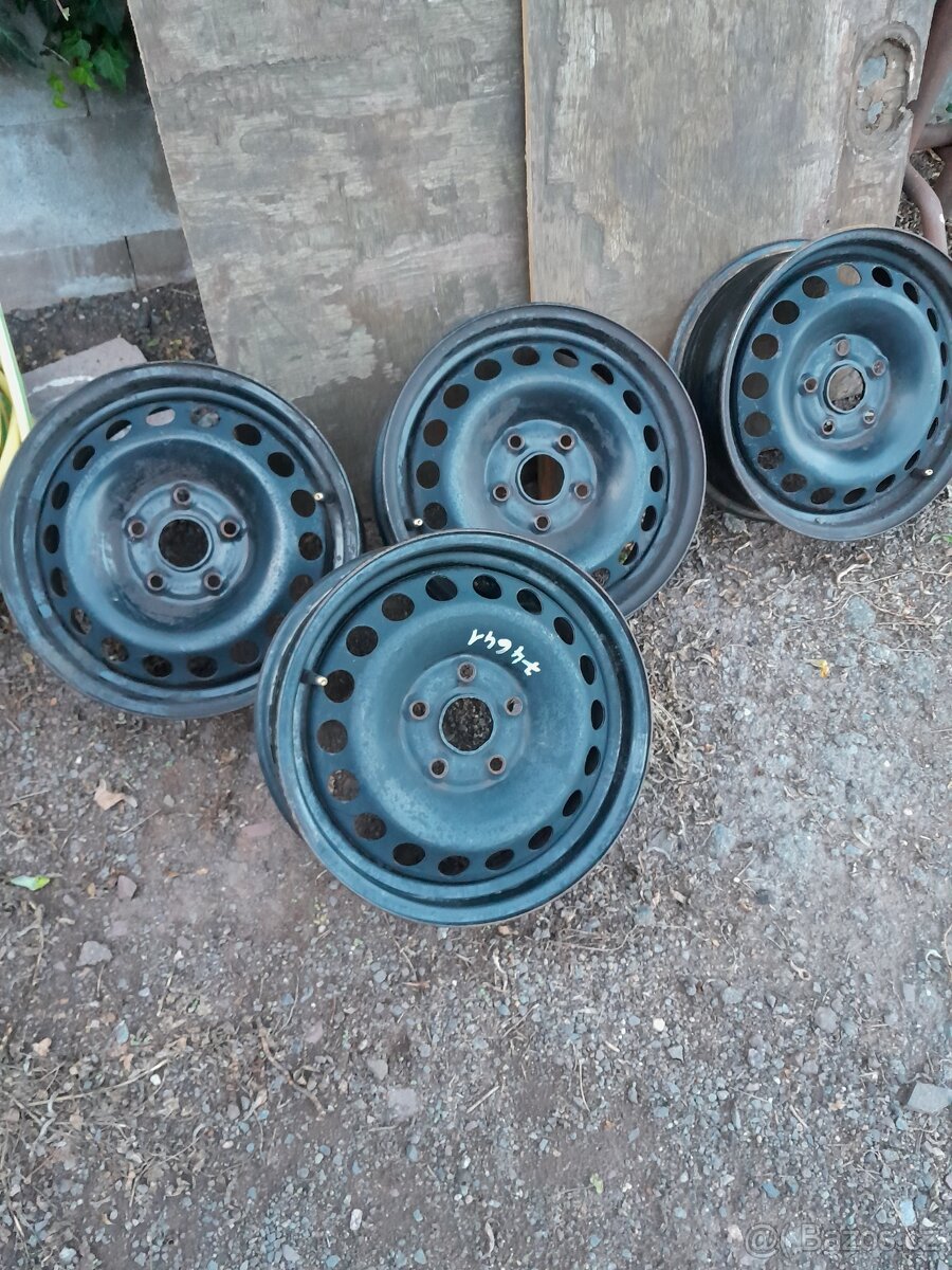 5x112 plechové disky Škoda Octavia II
