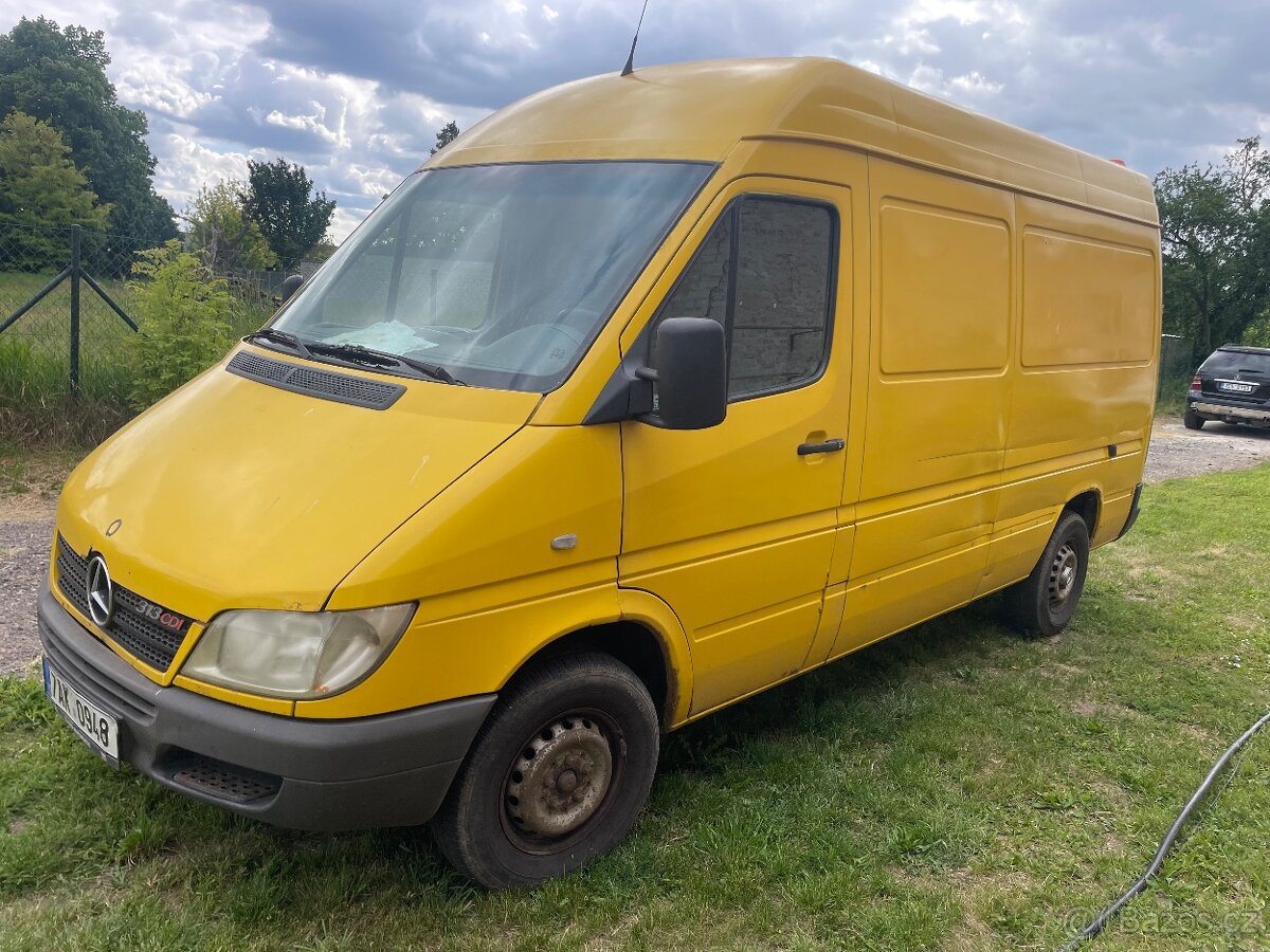 Sprinter 313cdi 95kw střední vysoký