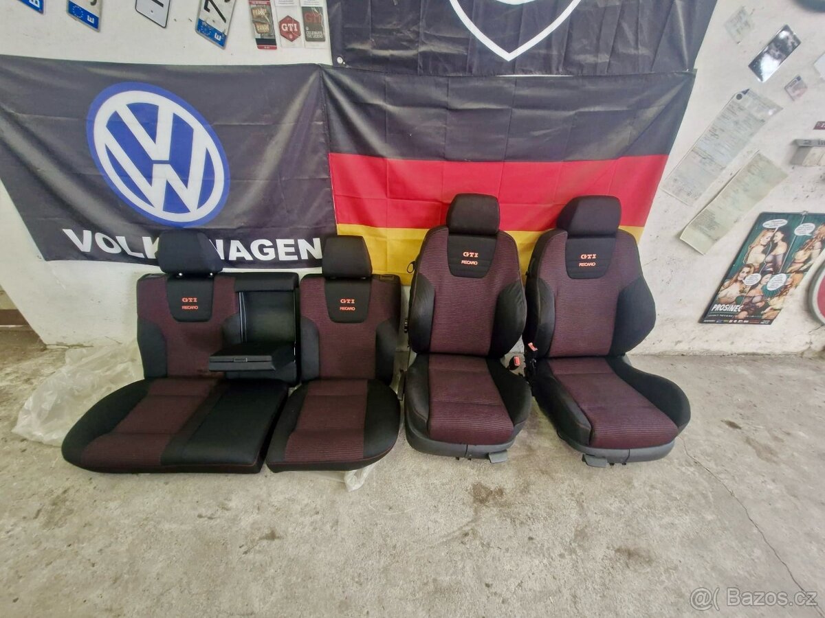 Sedačky Recaro Jubi GTI 25th golf 4
