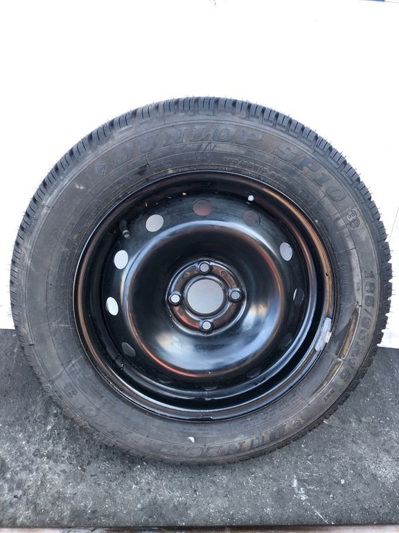 Rezervní kolo Renault Dunlop 185 65 15 - 4x100