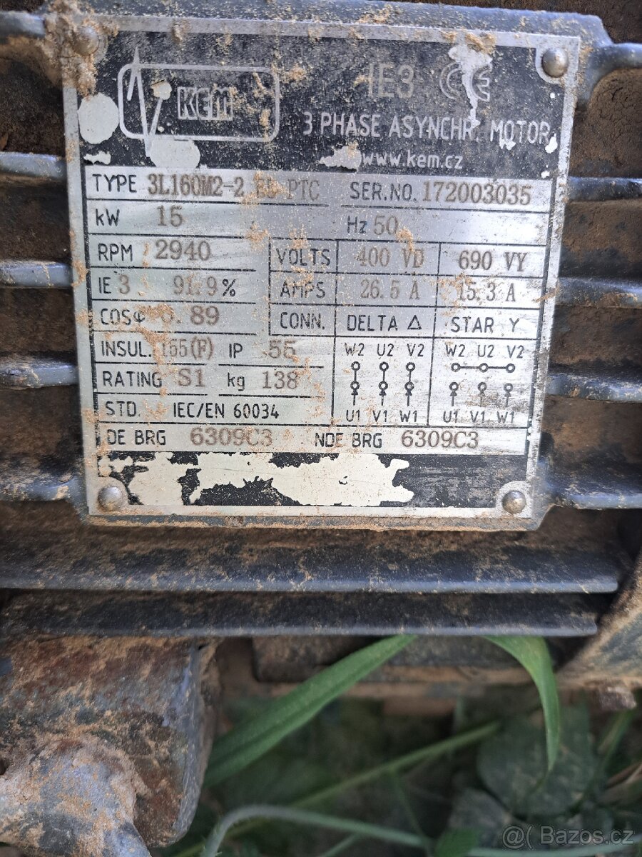 Elektromotor 15 kw