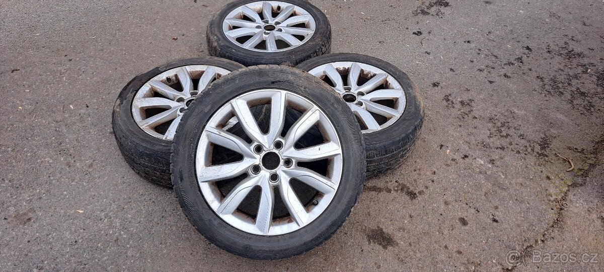 Alu kola r17 audi hlinikove disky elektrony