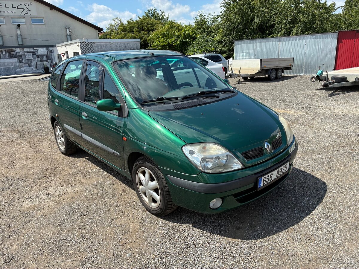 Renault Megane Scenic 1999, 1.6i 79kw platná STK, výbava