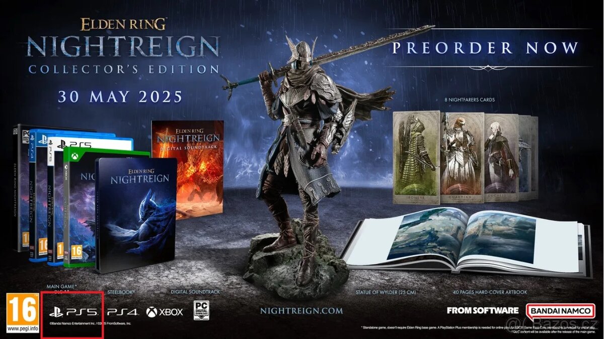 Elden Ring Nightreign Sběratelská edice PS5