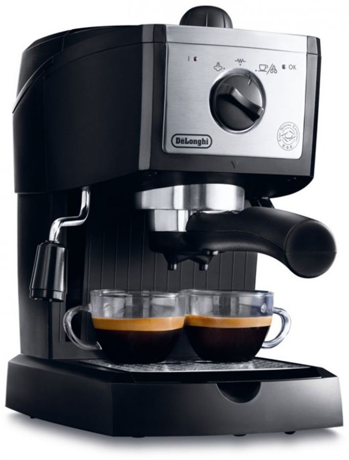 Pákový kávovar DE´LONGHI EC156.B černý