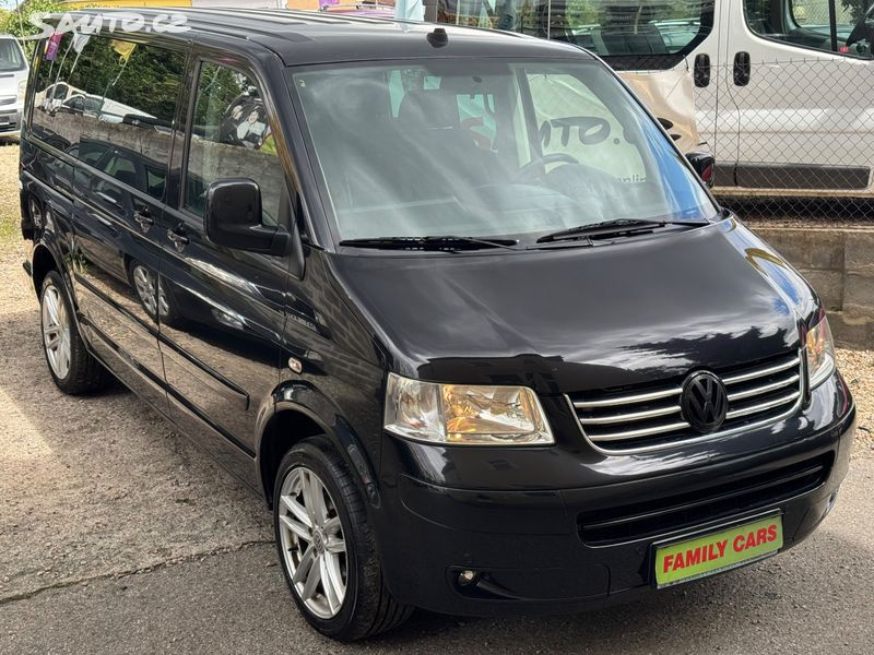Volkswagen Transporter, 2.5,5MÍST,DIGIAC,TEMPOMAT,TAŽN