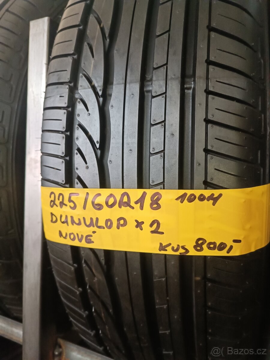 225/60r18 nové letní Dunlop