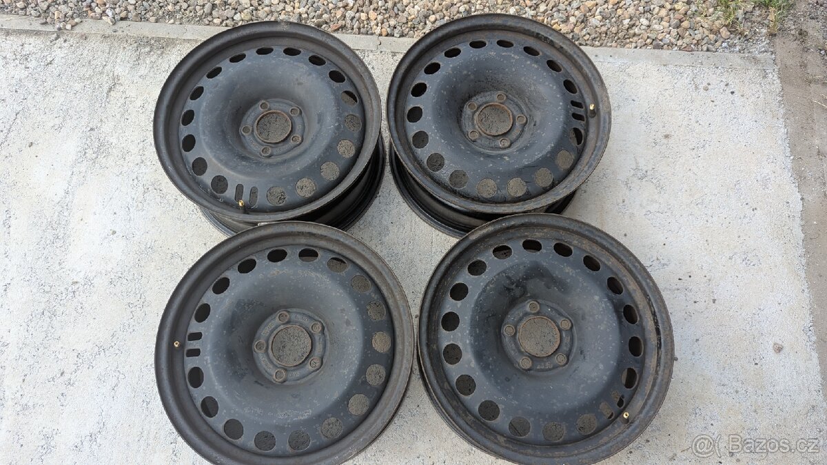 4 plechové ráfky 17" pro Opel Zafira a Insignia