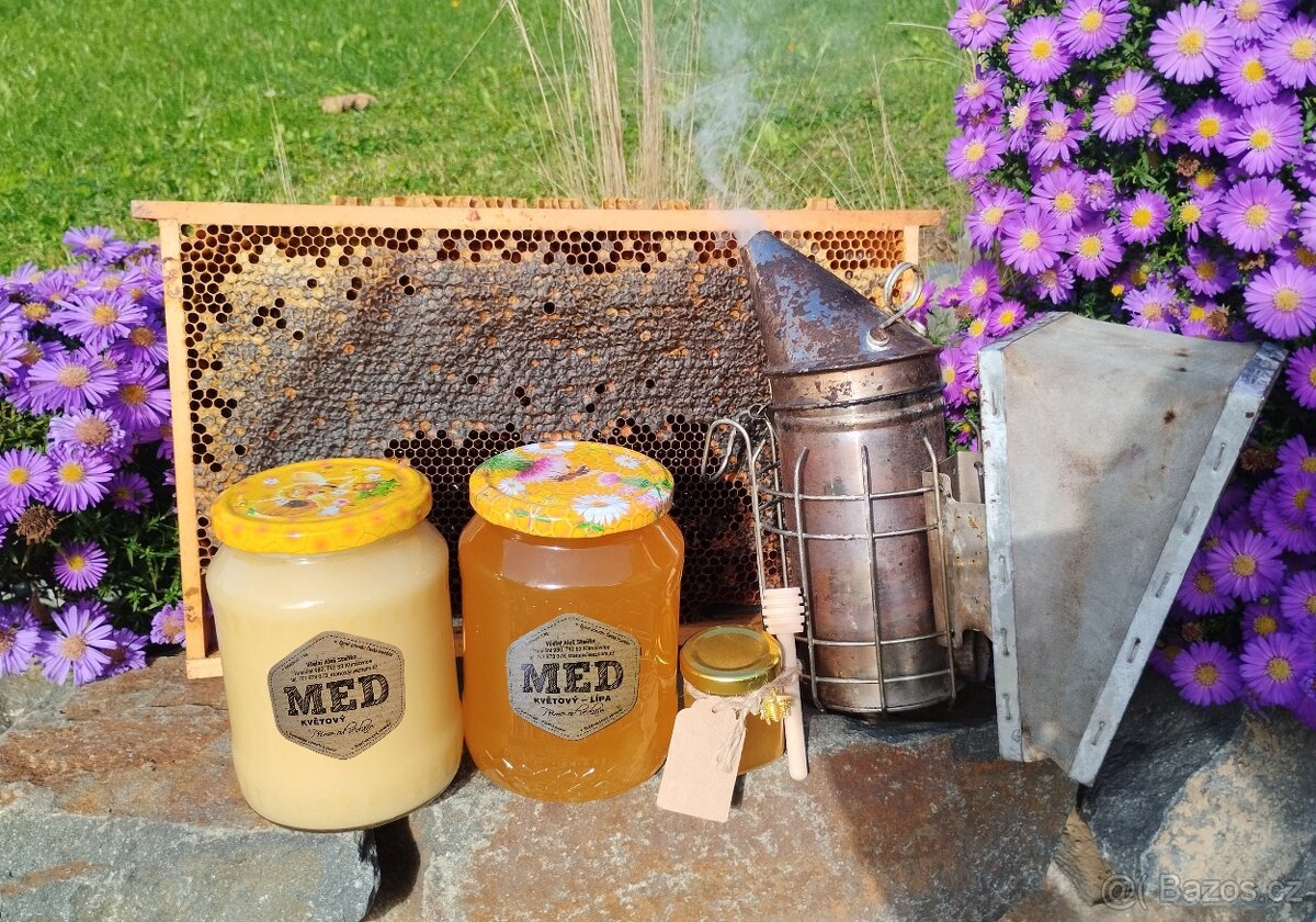 Lipový,květový med od včelaře