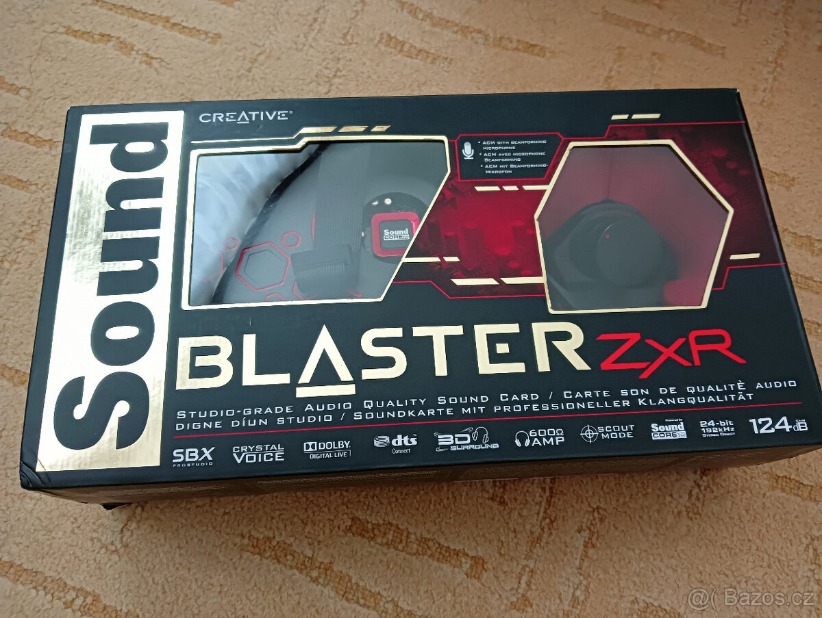 Creative Sound Blaster ZxR PCIe Audiophile Grade Gaming