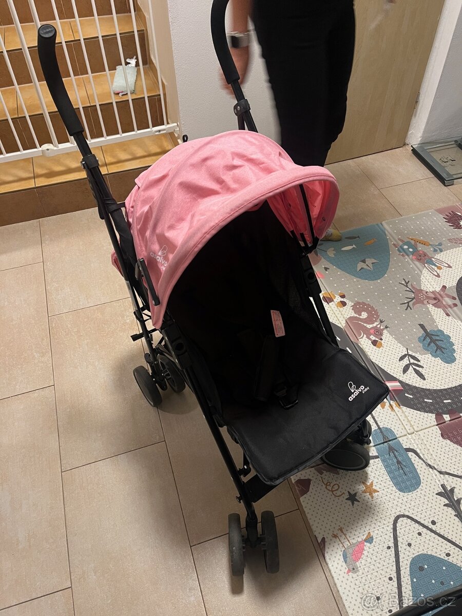 Golfový kočárek ASALVO Tokio 2025, pink