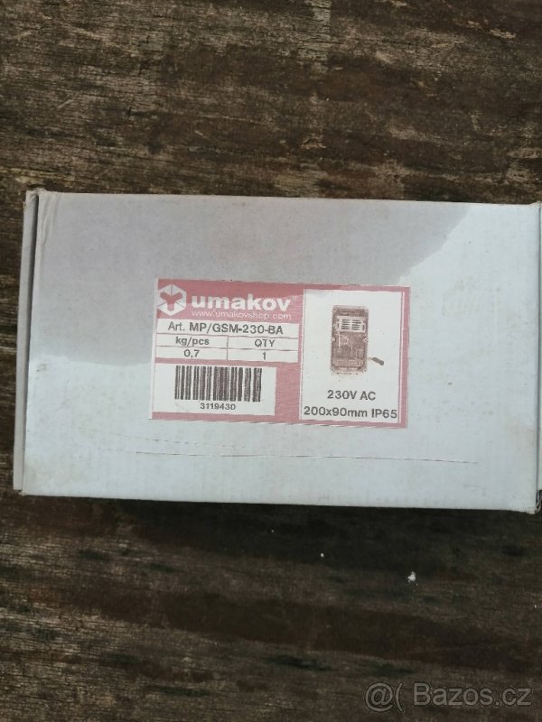 GSM modul pro ovládání vrat a bran