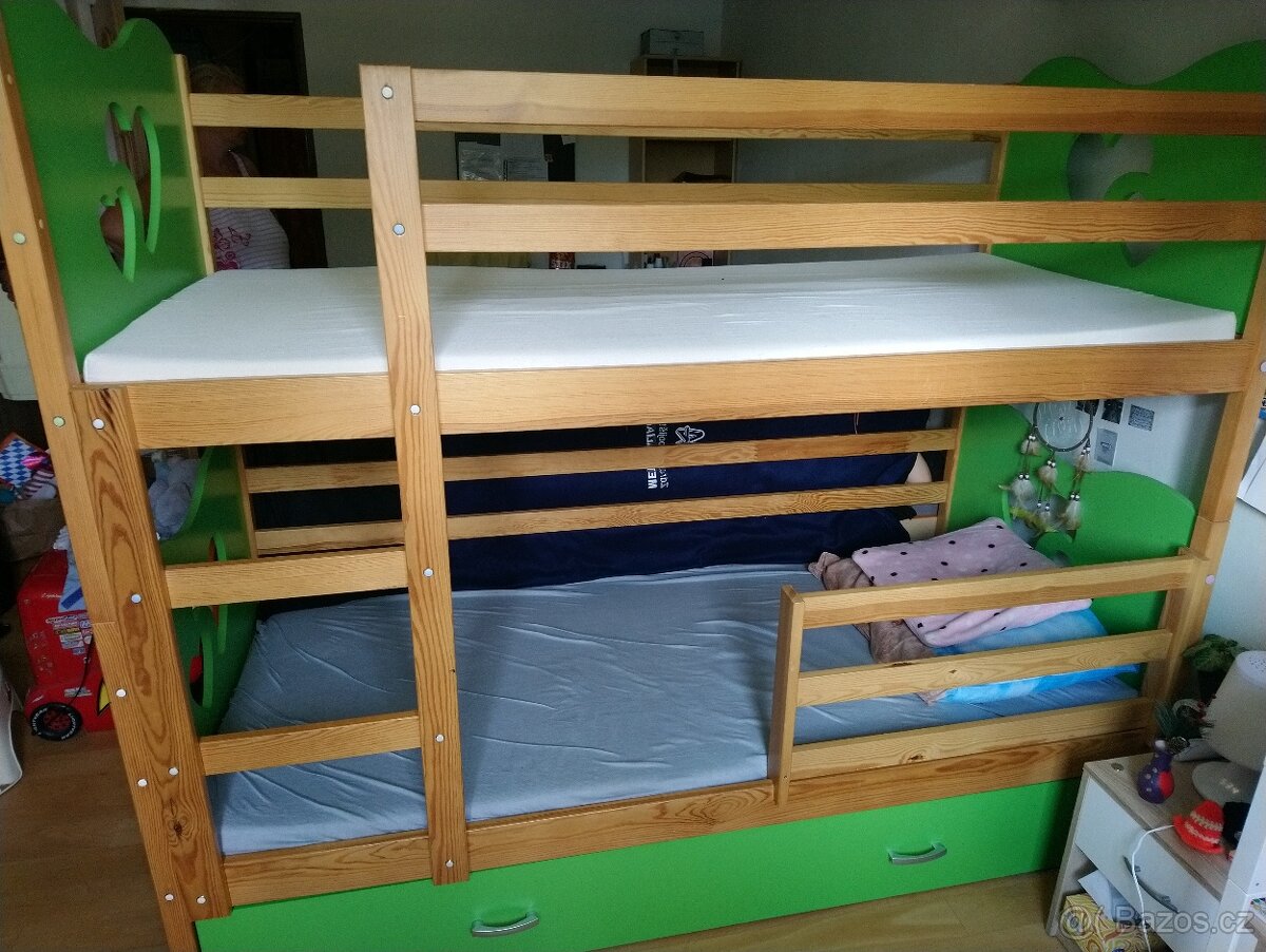Dětská patrová postel - palanda