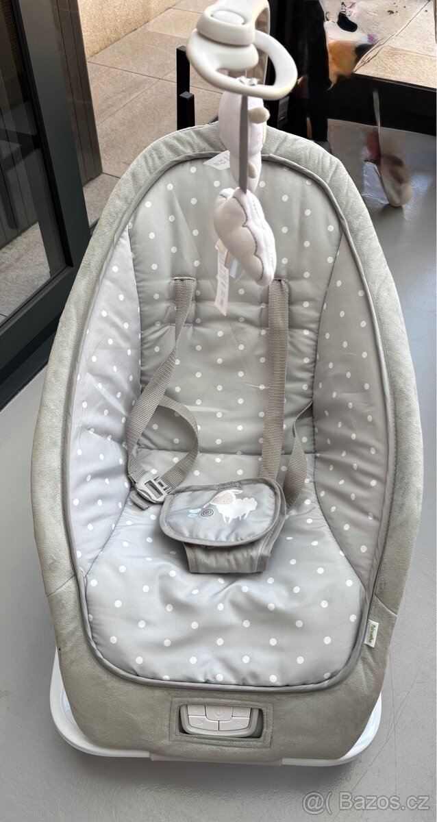 Houpátko Ingenuity Cuddle Lamb - vibrující, melodie