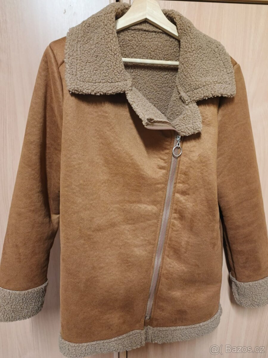 Podzimní semišová bunda
