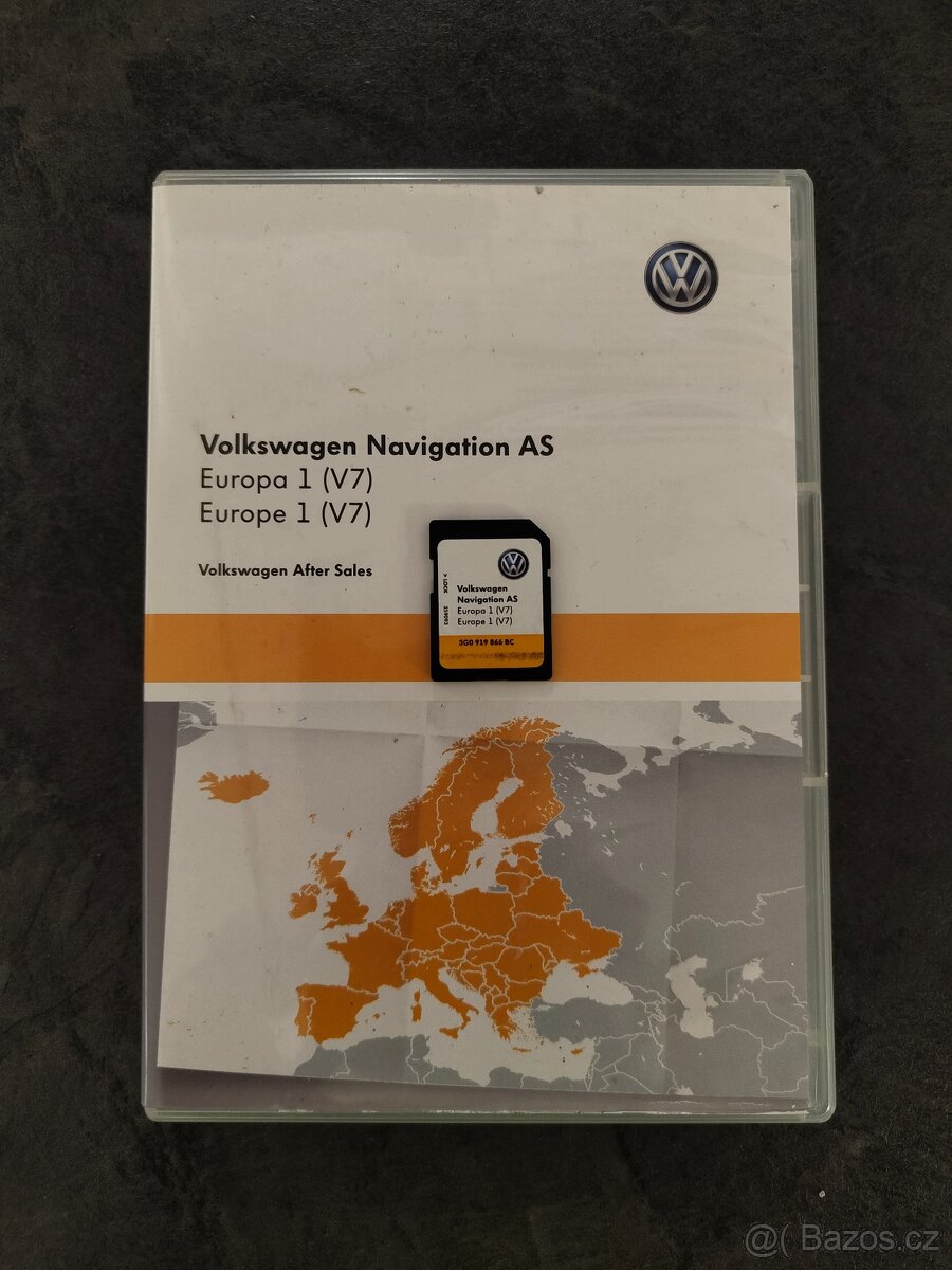 Navigační SD karta Volkswagen AG