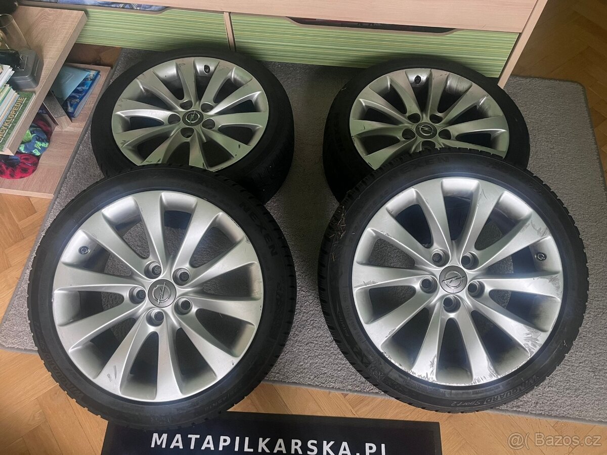 Originální disky Opel Insignia A R18 včetně senzorů tlaku