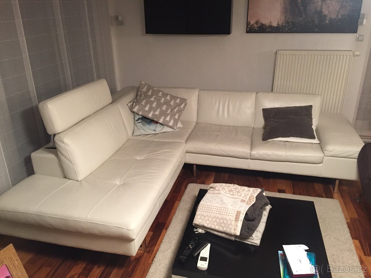 kožená luxusní sedací souprava Sofitalia