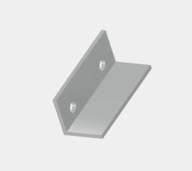 Spojka "L" pro hliníkový profil