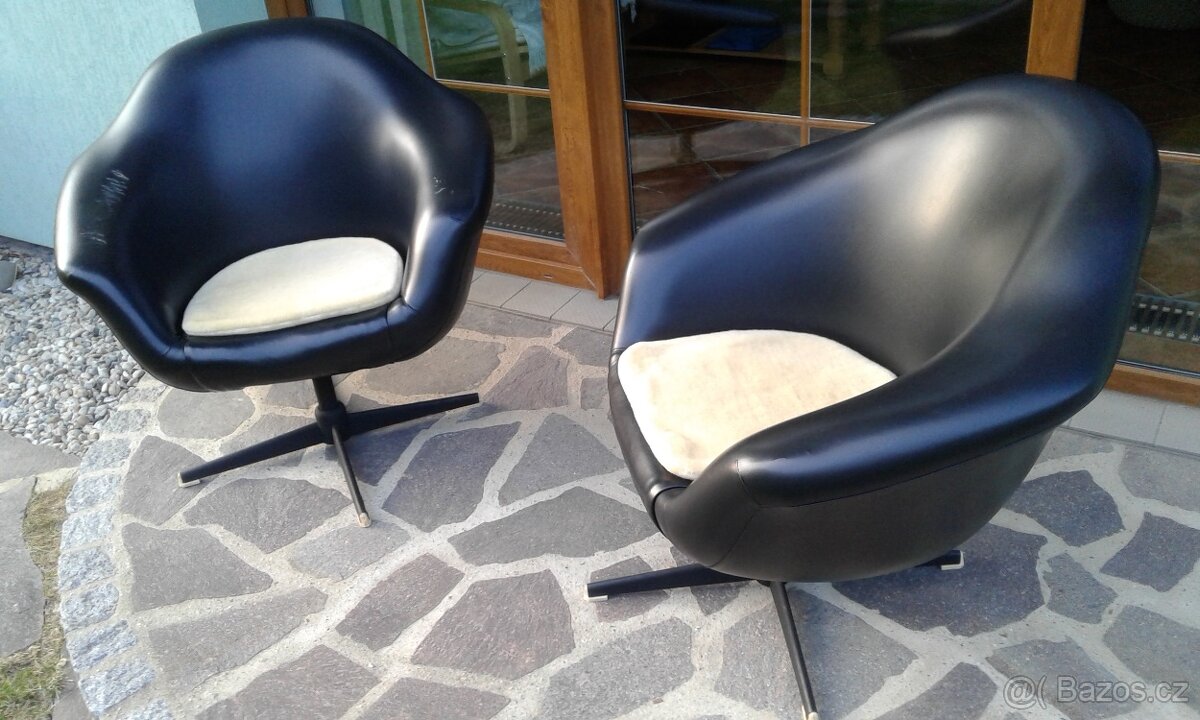 Retro křesla 60 léta