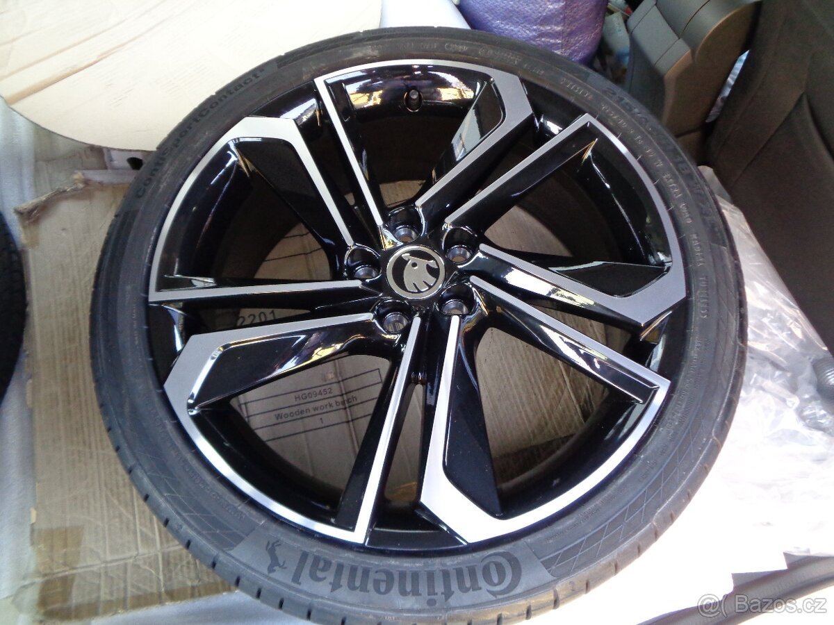 škoda fabia IV 17, 18 alu kola 5x100 letní