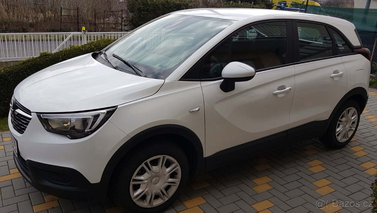 OPEL CROSSLAND X , 1.MAJITEL, KOUPENO V ČR,TOP STAV,  7tis.