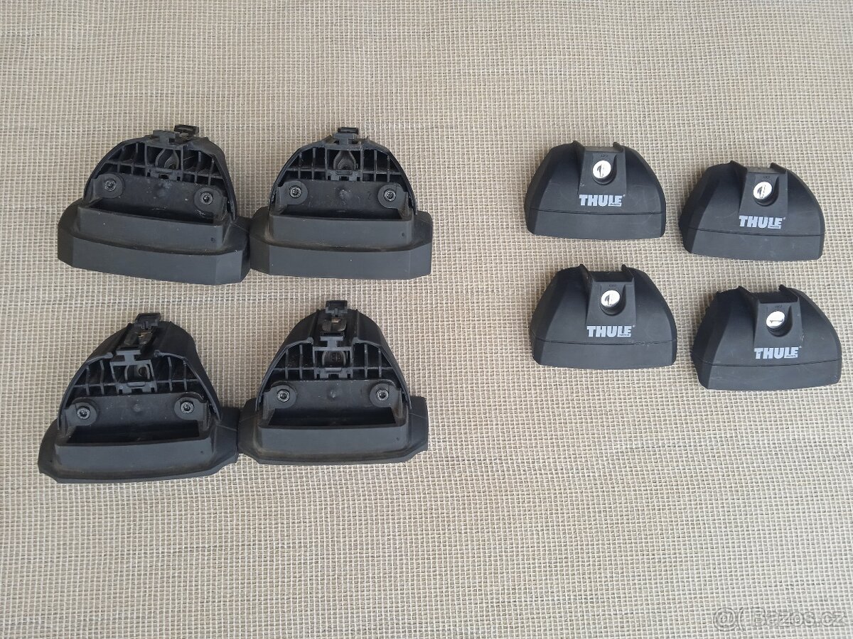 Patky Thule 753 + montážní kit 3175 pro pevné body ve střeše