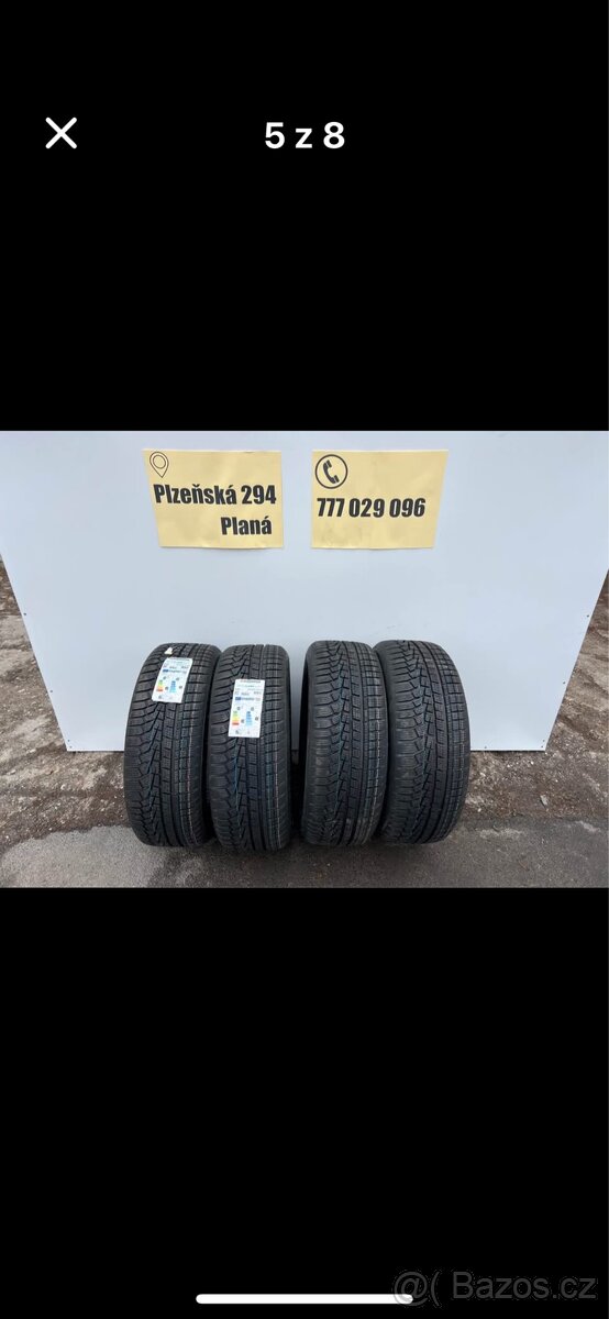 Prodám sadu nových zimních pneu 205/55/17 Hankook
