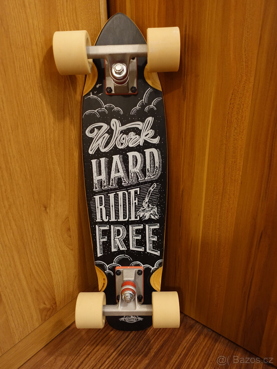 DStreet Cruiser Board 23" Maple Ride Free