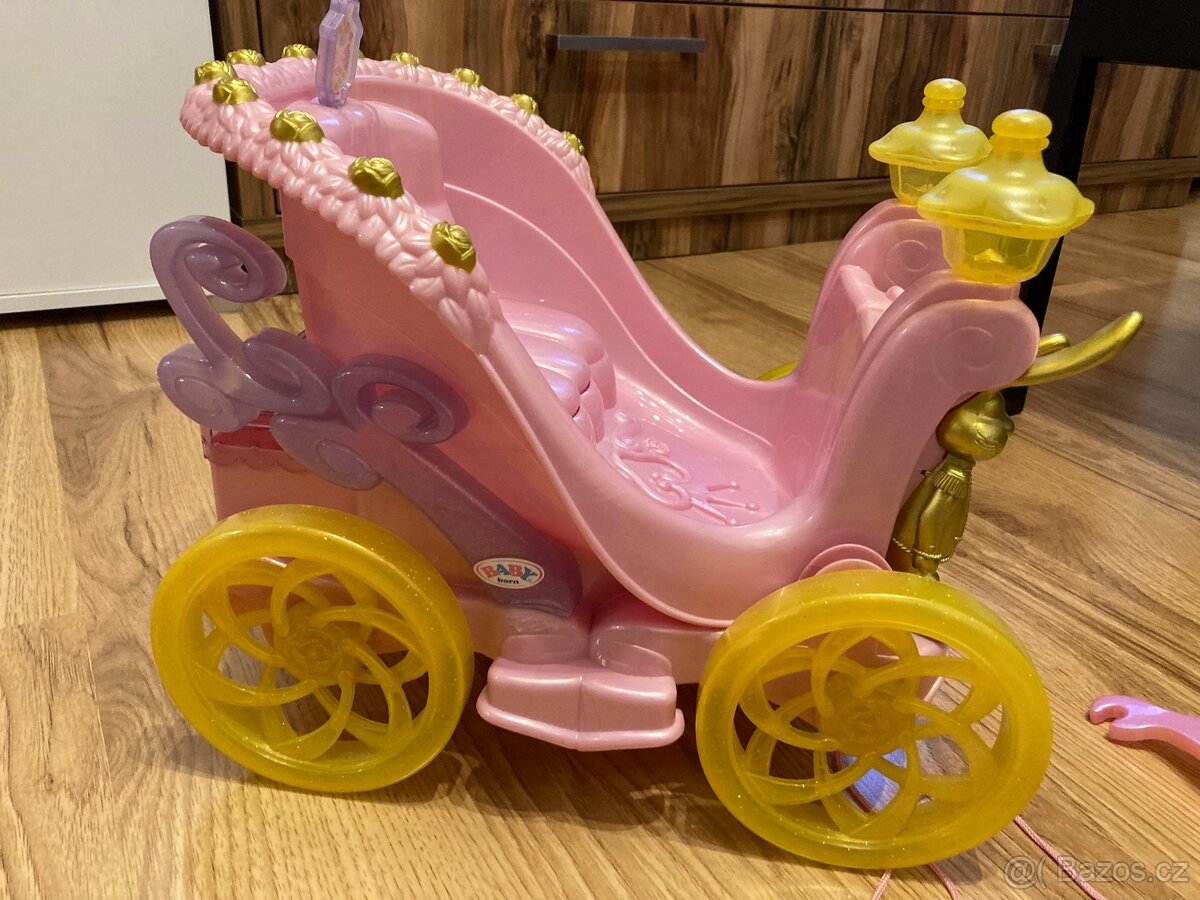 Kočár pro Babyborn vč. postroje