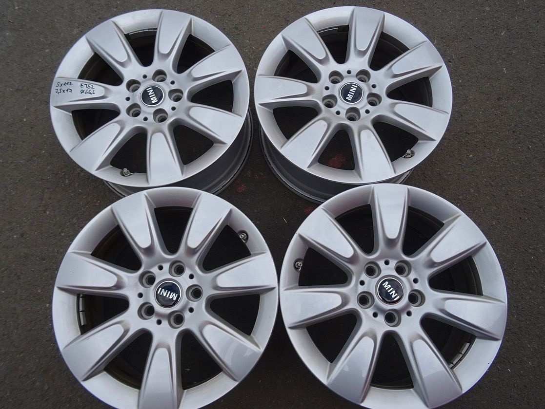 Alu disky origo Mini, 17", 5x112, ET 52, šířka 7,5J