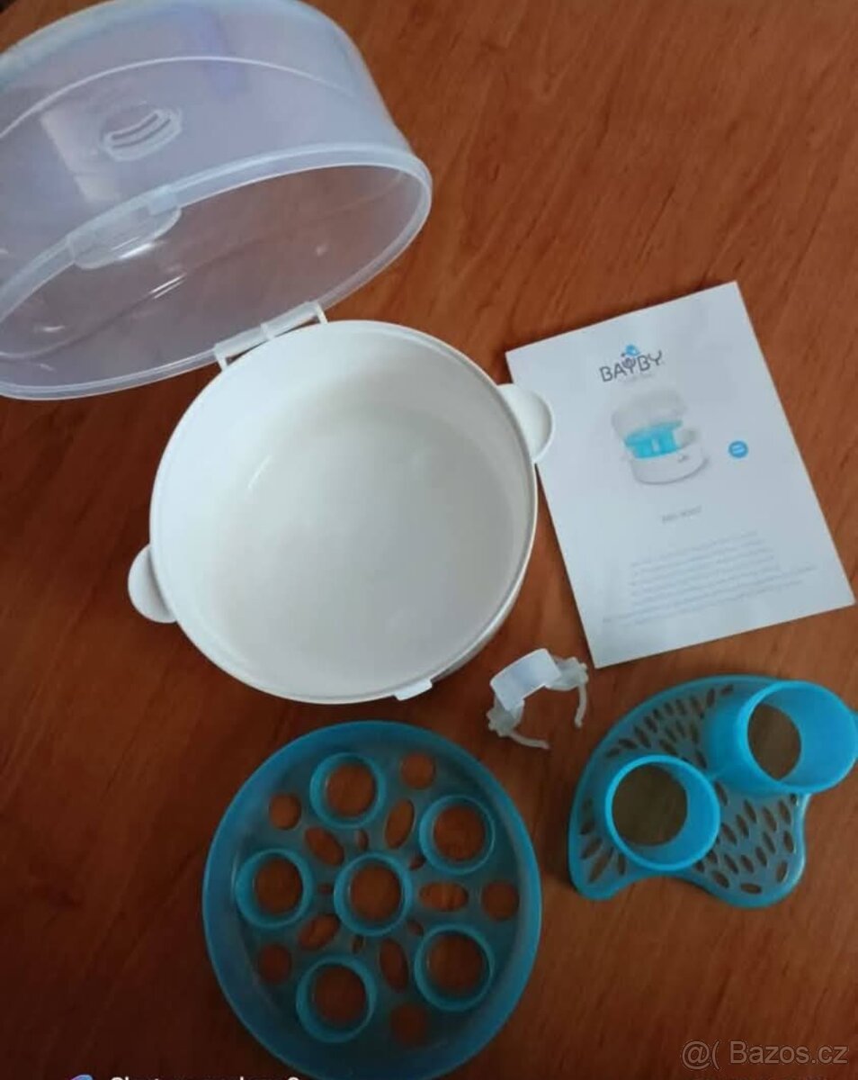 Sterilizátor lahví do mikrovlnky