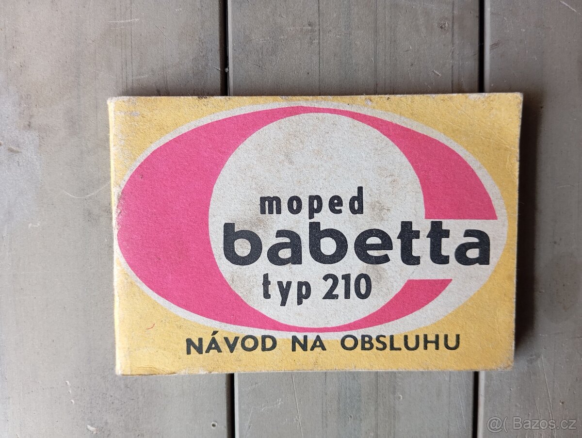 Babetta 210 - návod na obsluhu