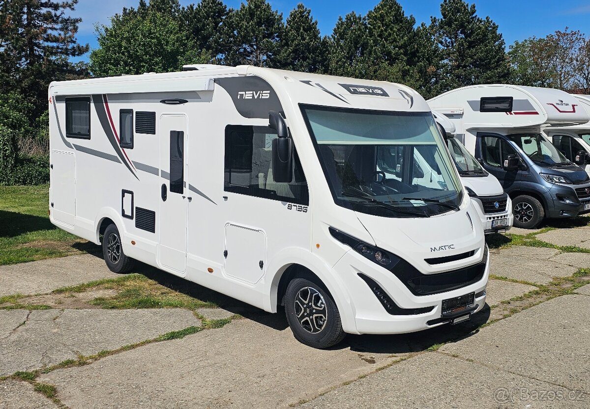 5 míst 2025 180PS AUTOMAT 3.5t FIAT DUCATO obytné auto - TOP