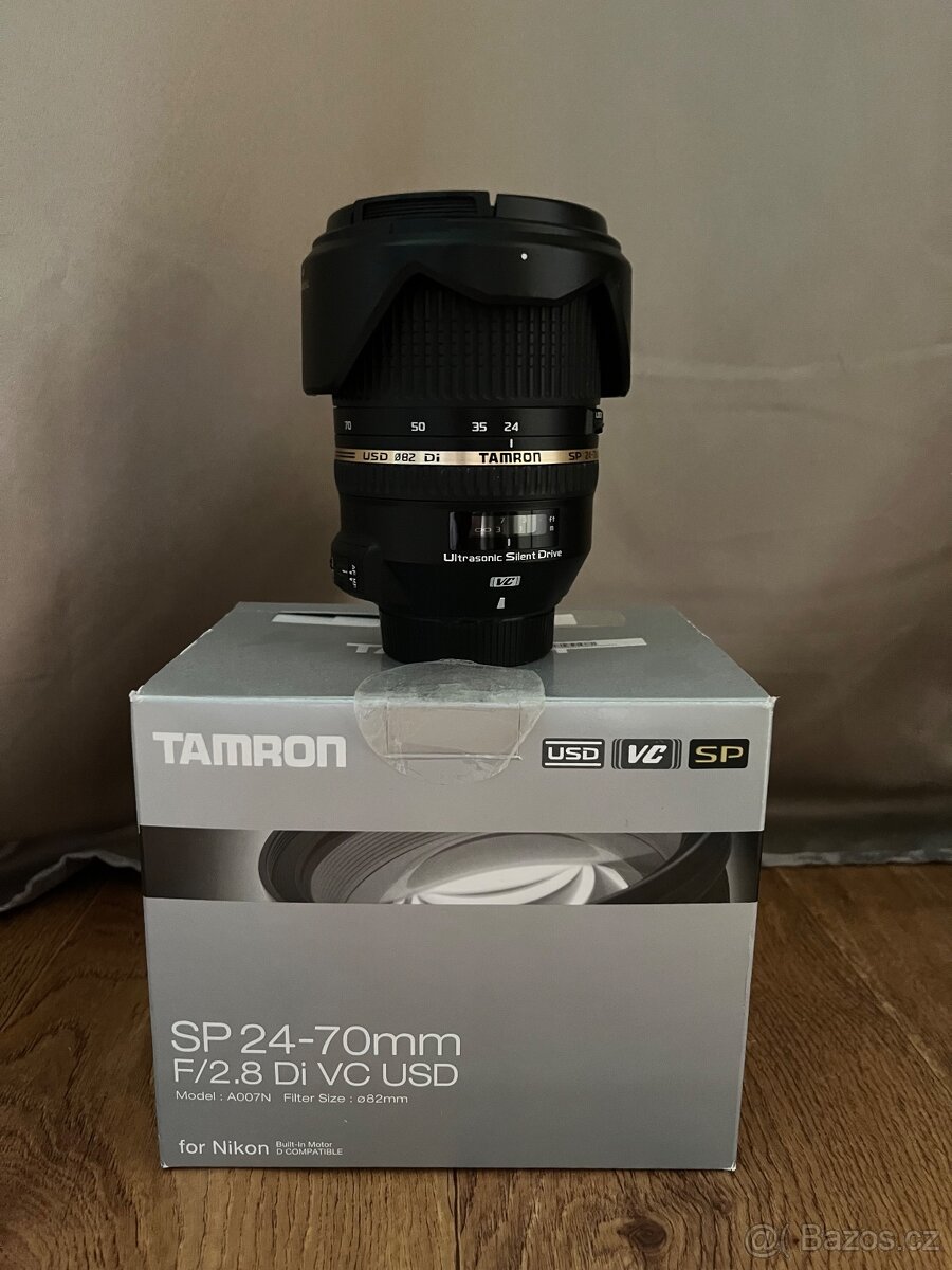 TAMRON 24-70 mm f/2,8 SP Di VC USD pro Nikon F