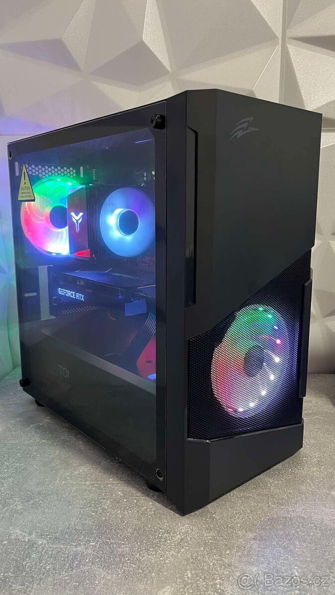 Herní PC RYZEN 5 5600X / RTX 3060 TI / DDR4 32GB / 1TB SSD