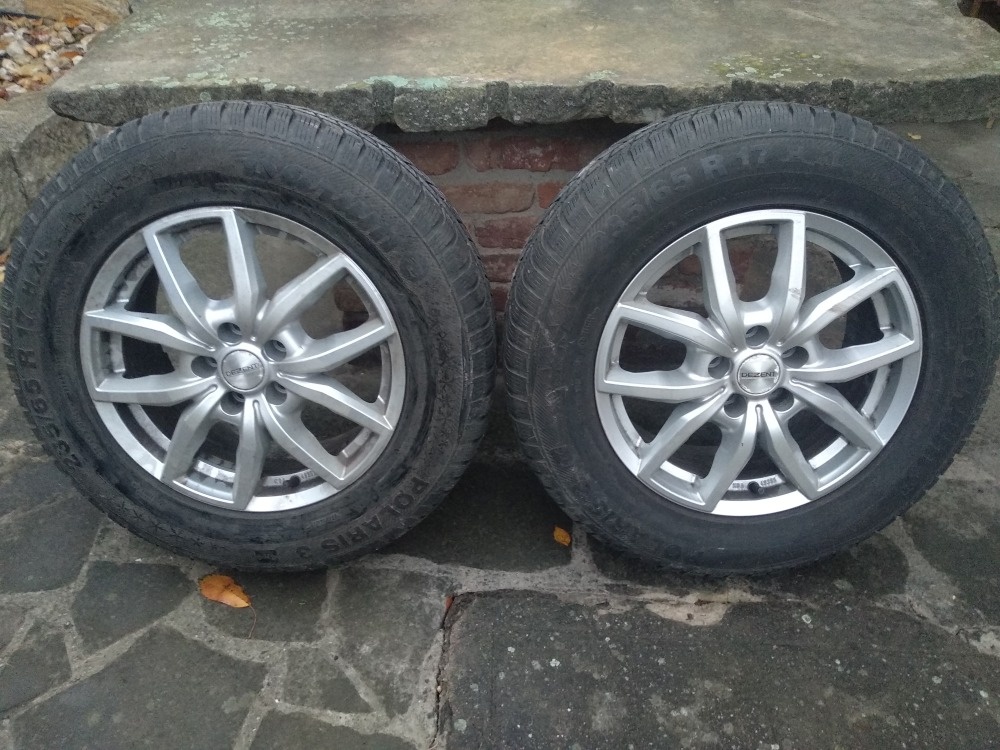 Zimní set AL kola Dezent XL + pneu 235ú65/17 4ks KIA