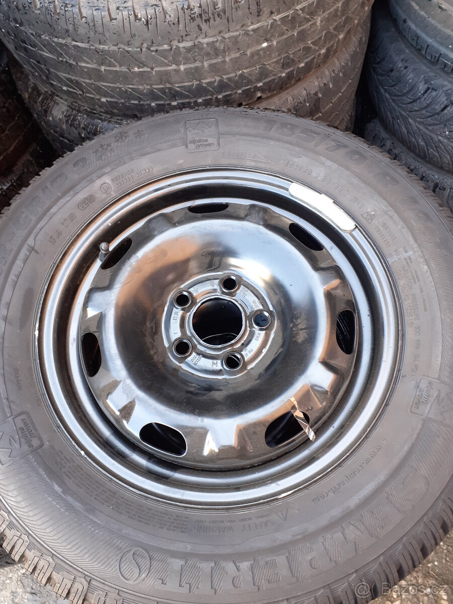 185/70R14 semperit+disk škoda fabia