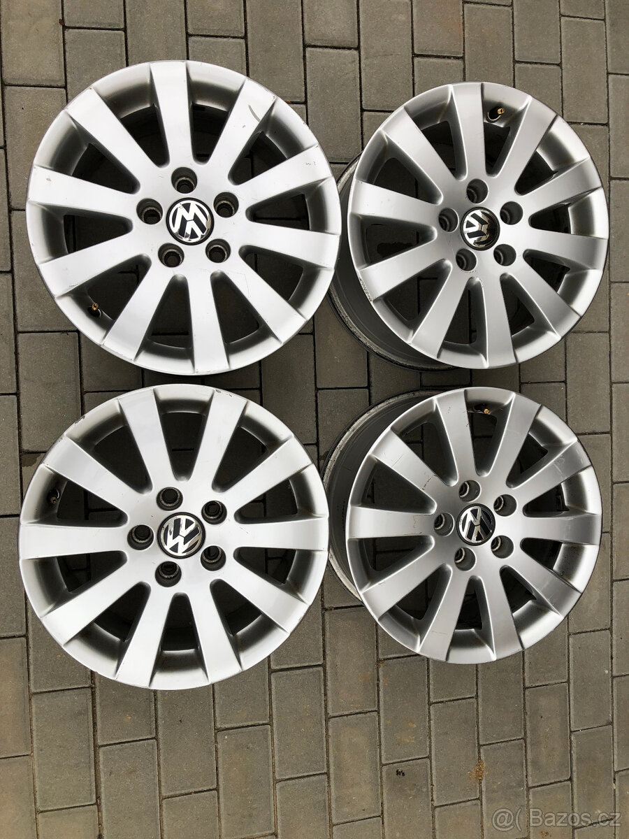 Prodám alu kola VW, R16, 5x112, ET45, 7Jx16H2