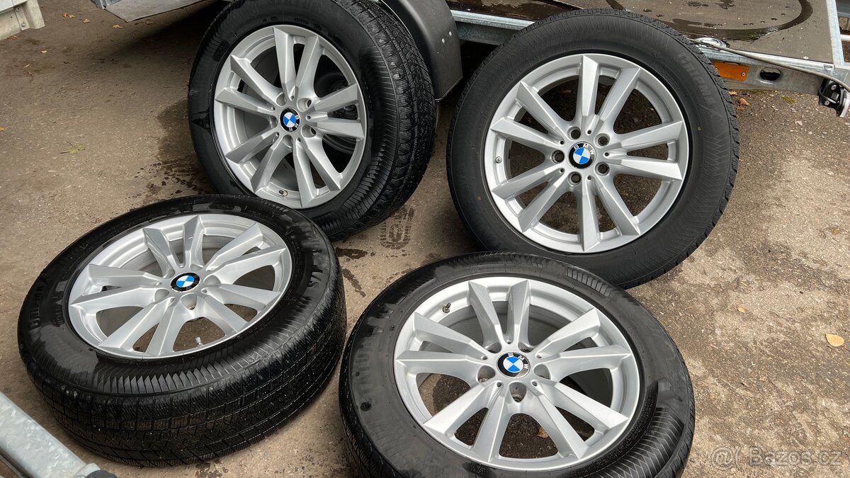 Prodám Alu kola BMW E70 X5 5x120 Zimní pneu Style 446