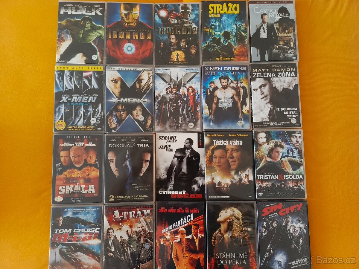 Prodám DVD - různé filmy