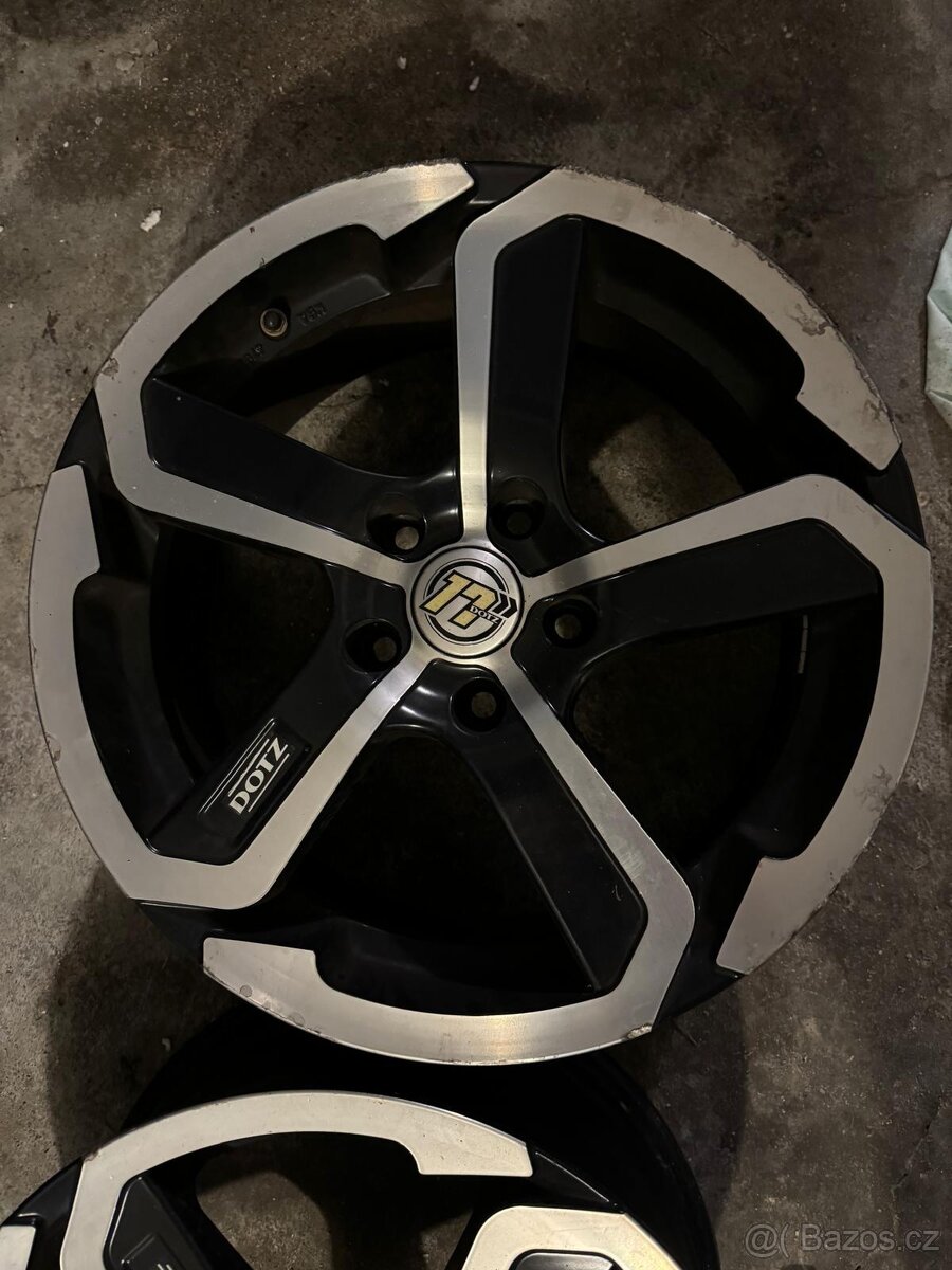 Prodám alu kola na Renault 17r
