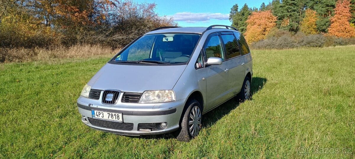 Seat Alhambra 1,9 Tdi 96 KW sport edition r.2005