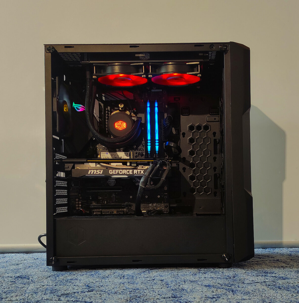 Herní PC | Ryzen 5 | RTX 2070 Super | 16G RGB | Vodní chlaz.