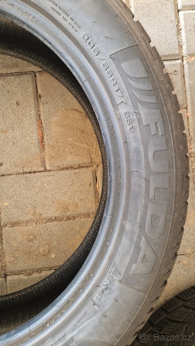 Zimní sada pneu FULDA 205/55/R17
