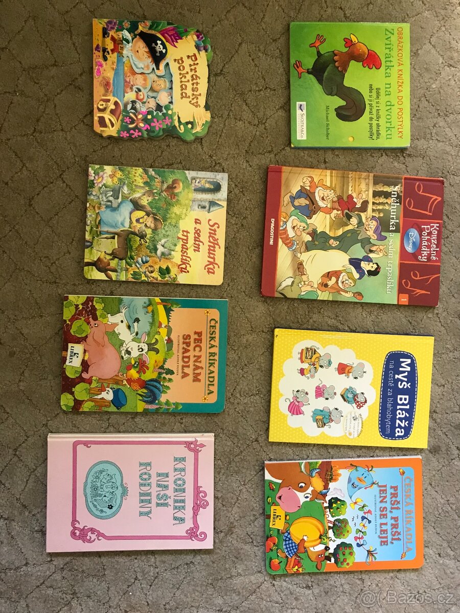 Knihy pro malé děti - knížky pro nejmenší