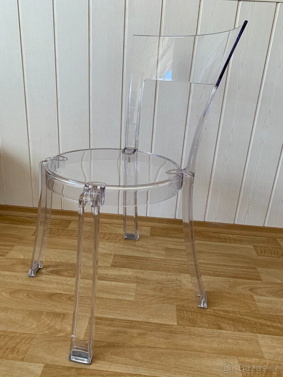 Kuchyňské průhledné židle