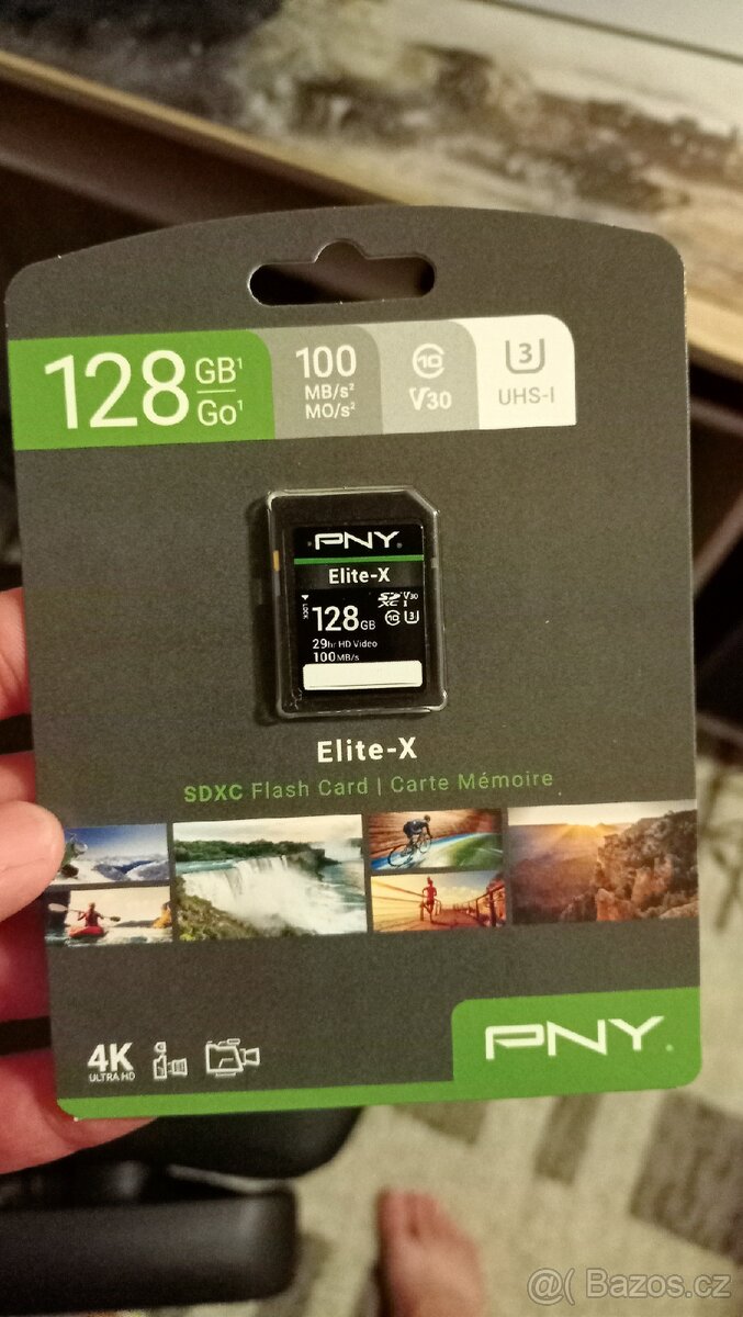 SDXC paměťová karta 128GB